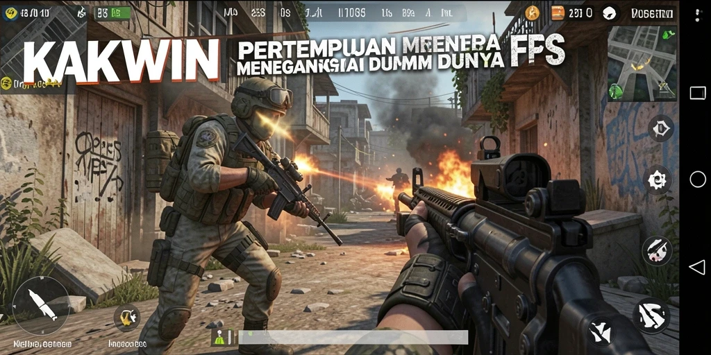 Tampilan aksi pertempuran seru dalam KAKWIN.