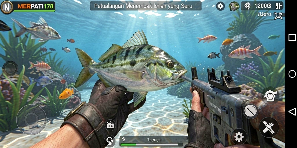 Gameplay seru menangkap ikan di MERPATI178.